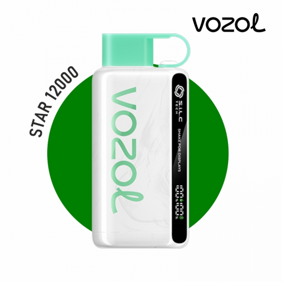 Vozol Star 12000 Lemon Mint Disposable Vape Bar